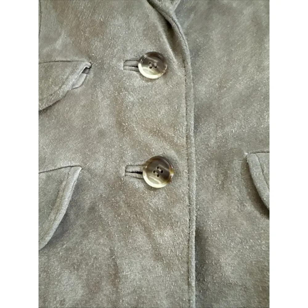 Retro 70s Fanny’s Hide Vintage Tan Suede Jacket Women's -See Measurements